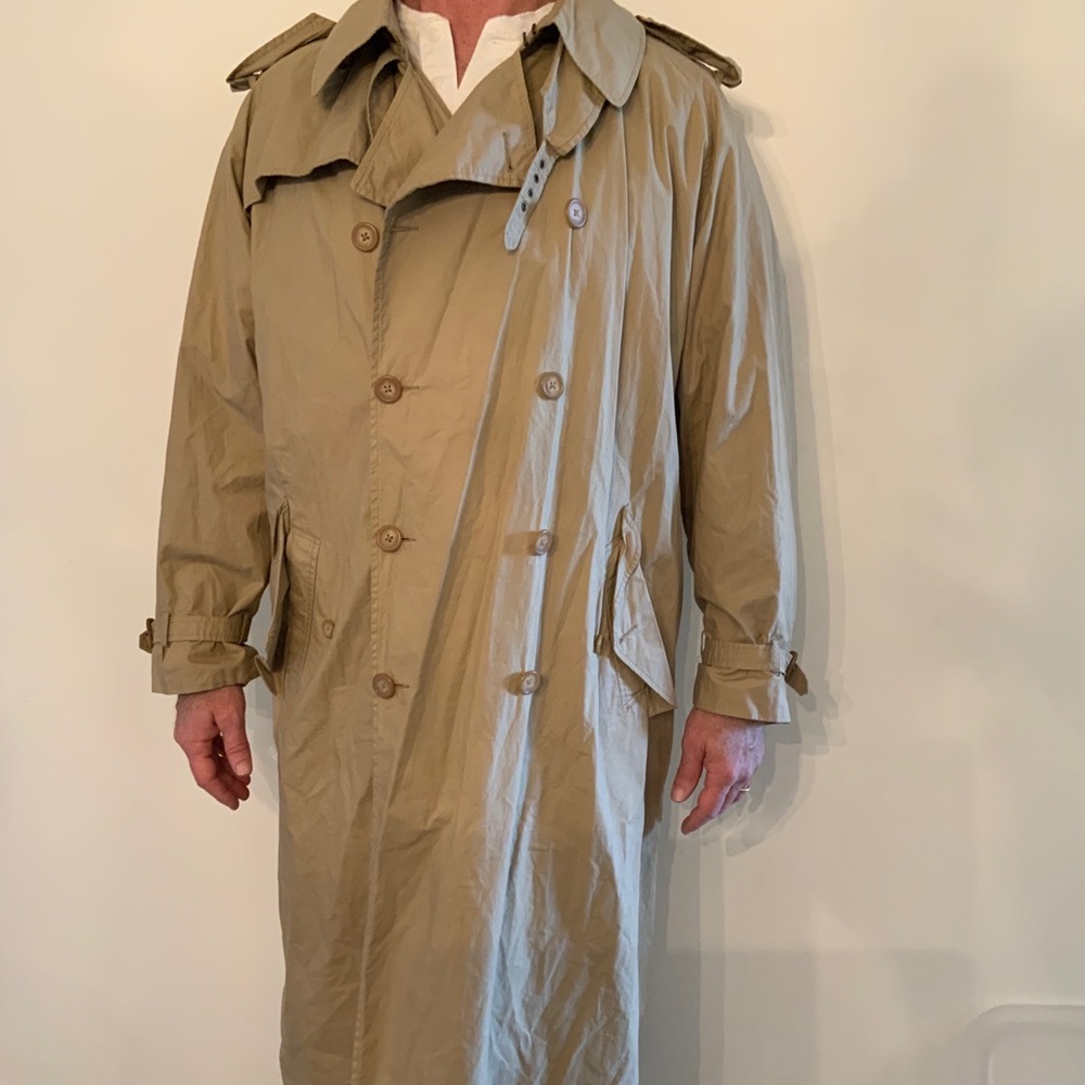 Vintage Polo by Ralph Lauren Tan Trench Coat